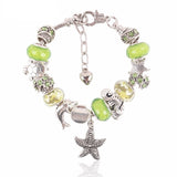 Turtle/Starfish/Dolphin Bracelet & Charms 