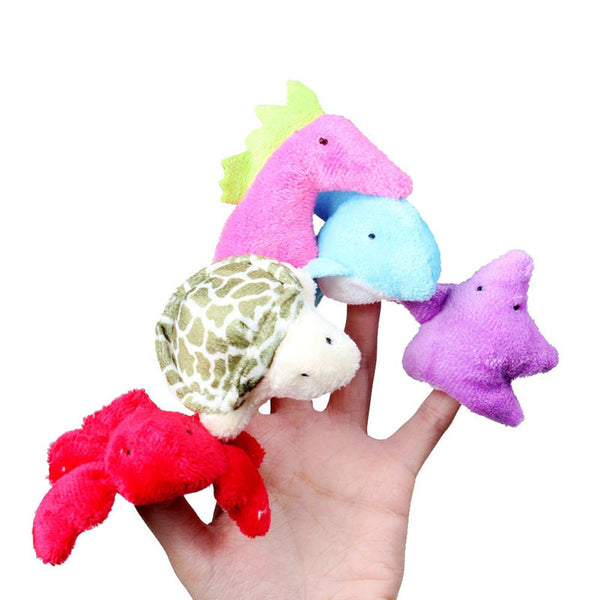 Popular Sea Animal Finger Puppet - Educational Hand Toys - 10pieces 