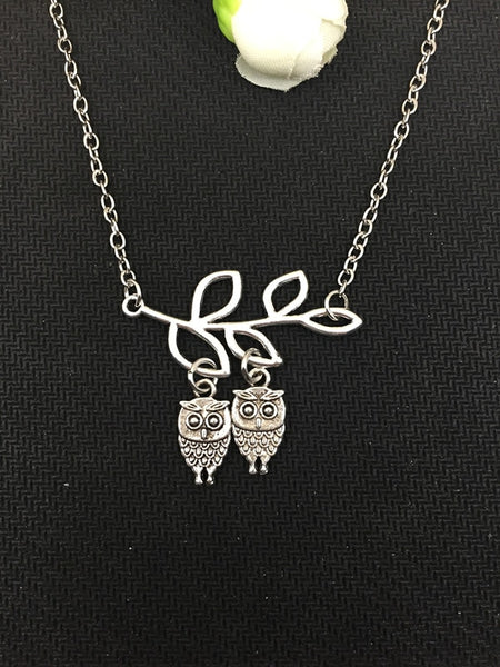 Stylish Hot Branched Owl Pendant Necklace - Perfect Gift for Women / Friendship