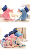 Cute Plush Navy Cap Dolphin Plush Toy - Available in Pink and Blue 