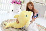 Lovely Yellow Dolphin Plush Toy - Large 80 cm 