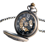 Vintage Antique Bronze Hand Wind Pocket Watch - Absolutely Gorgous 