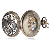 Vintage Antique Bronze Hand Wind Pocket Watch - Absolutely Gorgous 