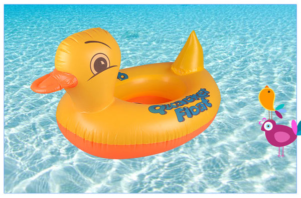 Inflatable Dolphin/Swan/Elephant/Frog/Duck Swim Rings For Pool or Beach 