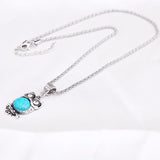 Eye Catching Vintage Rhinestone Geometric Owl Necklace and Pendant - Perfect Gift For Women 