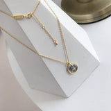 Owl vintage Pendant Necklace Auspicious Design - Perfect Gift For Her 