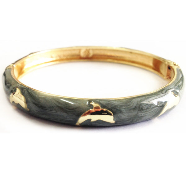 Gorgeous Dolphin Bangle - 7 Colour To Choose From 